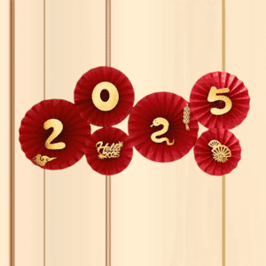 bảng quạt phụ kiện trang trí tết 2025