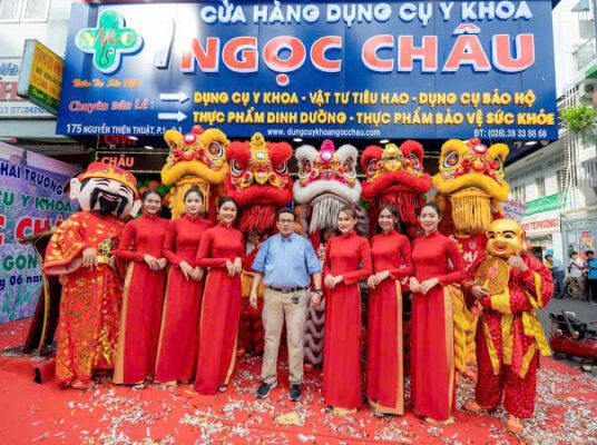 Múa Lân Khai Trương Trọn Gói Ngọc Châu