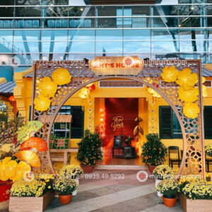 Mẫu cổng tết truyền thống