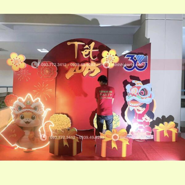 Minh Hi Party đơn vị chuyên trang trí tết tại HCM