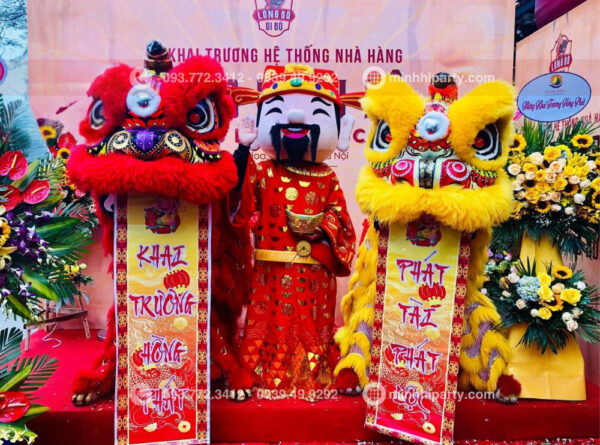 Dịch vụ múa lân khai trương quận 3