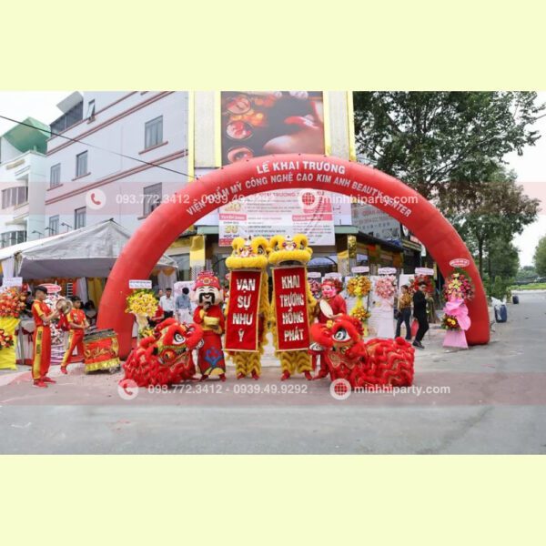 Cung cấp múa lân khai trương trọn gói chuyên nghiệp