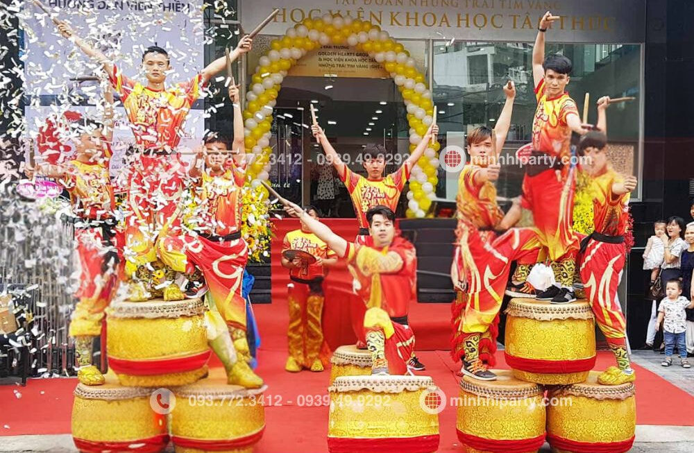 Dịch vụ trống hội khai trương tại tp.HCM