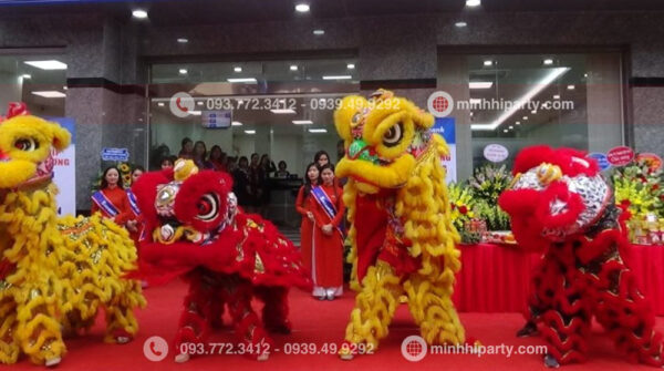 múa lân khai trương trọn gói