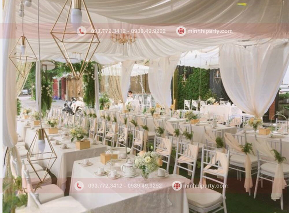 Dịch vụ cho thuê bàn ghế của Minh Hi Party