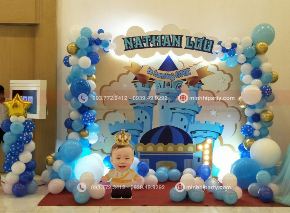 trang tri thoi noi 1 45 e1753077856584 Trang trí thôi nôi bé trai Nathan Lưu chủ đề hoàng tử