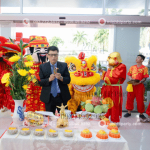 Múa lân khai trương trọn gói cho VINFAST