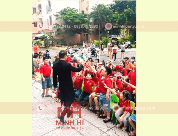 Minh Hi Party cung cấp dịch vụ trọn gói cho chương trình quốc tế thiếu nhi 1/6