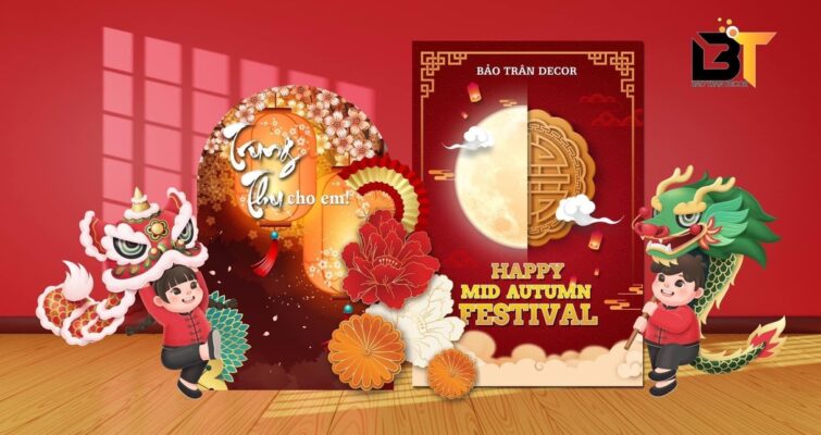 Tổng Hợp Các Mẫu Tiểu Cảnh Trung Thu Được Yêu Thích Nhất