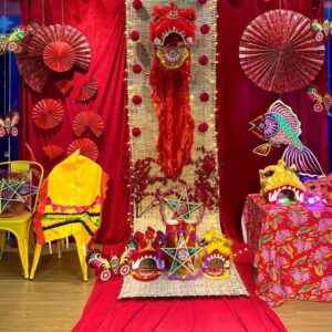 Mẫu trang trí sự kiện trung thu truyền thống thực hiện bởi Minh Hi Party