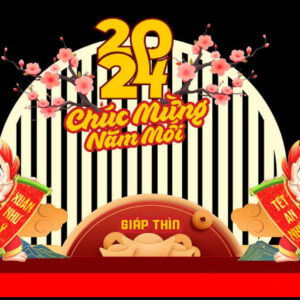 8435DD6E D402 4C2B A096 6EBA94E0CADC Trang Trí Sự Kiện Tết Giáp Thìn 2024 Độc Đáo – Không Gian "Chúc Mừng Năm Mới" Rực Rỡ Cùng Linh Vật Rồng Dễ Thương