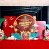 Trang Trí Sự Kiện Tết Nguyên Đán 2024 – Khung Chụp Ảnh Độc Đáo "Cung Chúc Tân Xuân" Cùng Linh Vật Rồng Đón Xuân