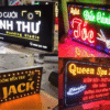Bảng Hiệu Hộp Đèn Giá Rẻ tại Minh Hi Party thiết kế theo yêu cầu