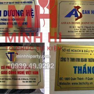 Gợi ý vài mẫu bảng hiệu văn phòng đại diện công ty