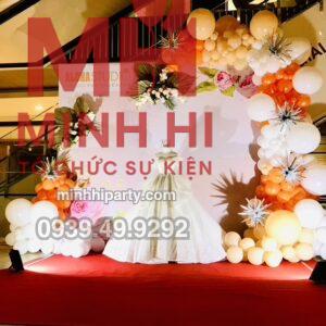 Trang tri su kien khai truong 13 Sự Kiện Triển Lãm/Khai Trương Aloha Studio – Không Gian Chụp Ảnh Cưới Đẳng Cấp & Lãng Mạn
