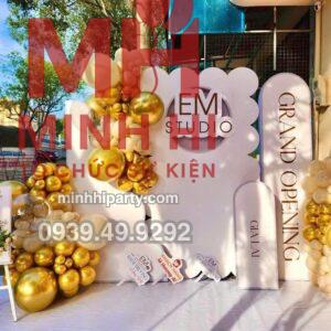 Trang tri su kien khai truong 24 Sự Kiện Khai Trương EM Studio: Khởi Đầu Sáng Tạo & Đẳng Cấp Tại Gia Lai