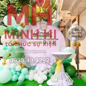 Trang tri su kien khai truong 40 Trang trí khai trương cửa hàng nhà sách