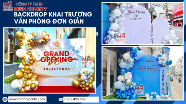 Dịch vụ trang trí khai trương văn phòng