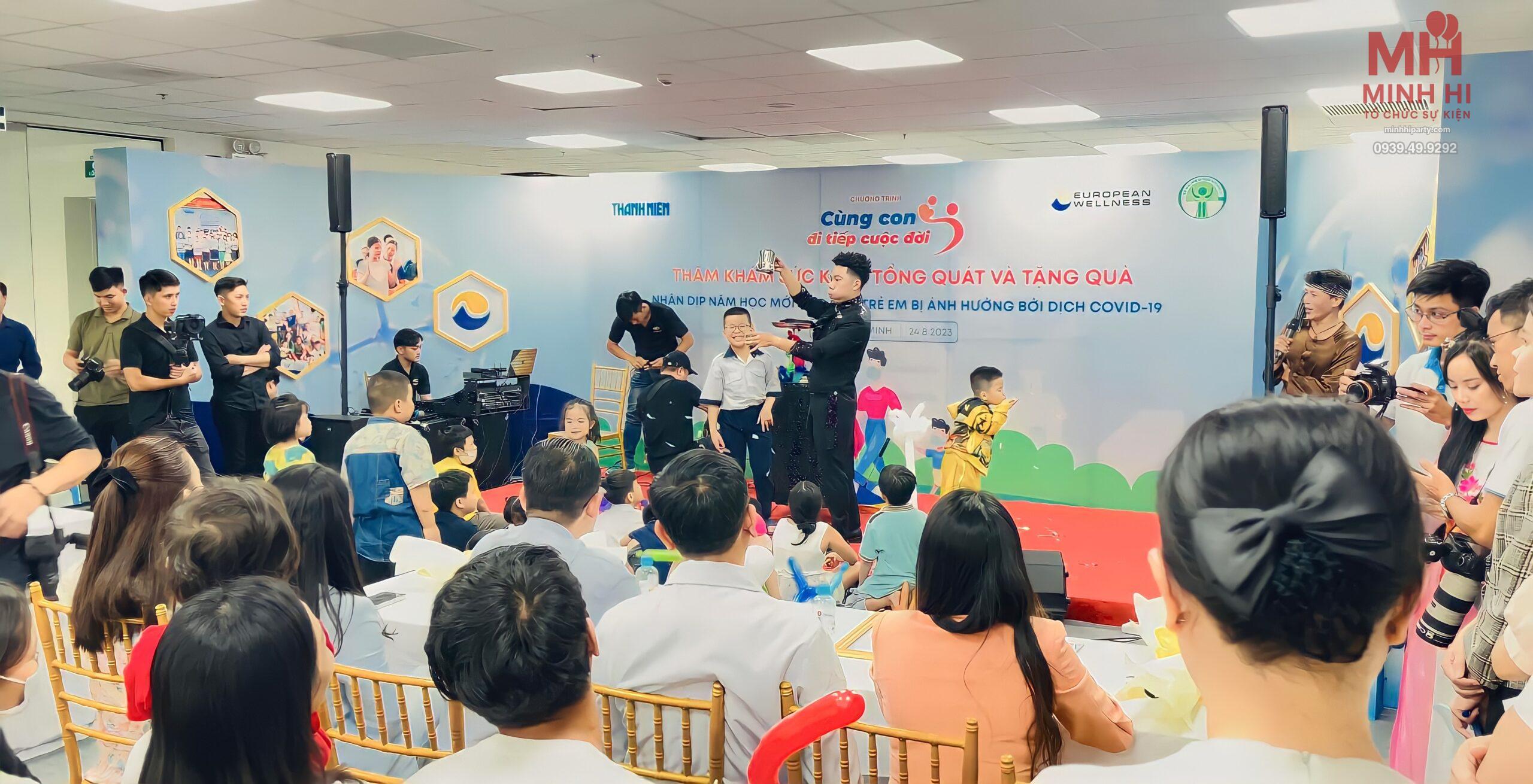 Dịch vụ biểu diễn ảo thuật tại sự kiện trung thu do Minh Hi Party cung cấp