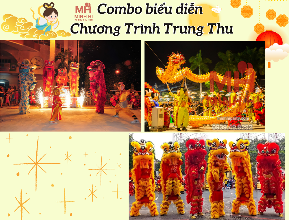 combo bieu dien chuong trinh trung thu 015 combo Biểu diễn trung thu múa lân trung thu