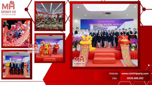 Minh Hi Party tổ chức chương trình khai trương trọn gói