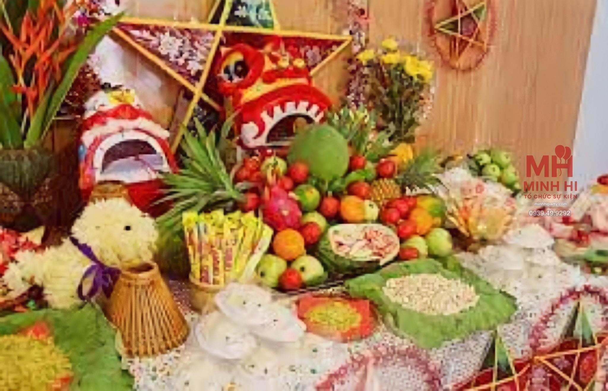 Mâm cổ trung thu MH07 gợi ý bởi Minh Hi Party