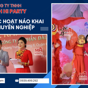 Minh Hi Party cung cấp MC dẫn chương trình khai trương chuyên nghiệp