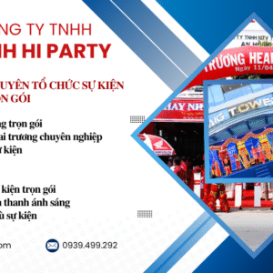 Minh Hi Party đơn vị tổ chức sự kiện khai trương trọn gói chuyên nghiệp tại HCM