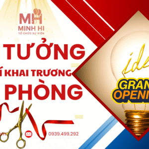4 ý tưởng trang trí khai trương văn phòng ấn tượng
