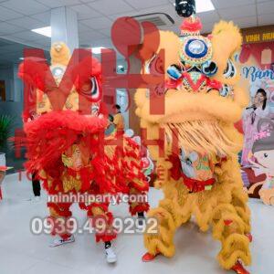 Gói 2 lân biểu diễn tại sự kiện trung thu