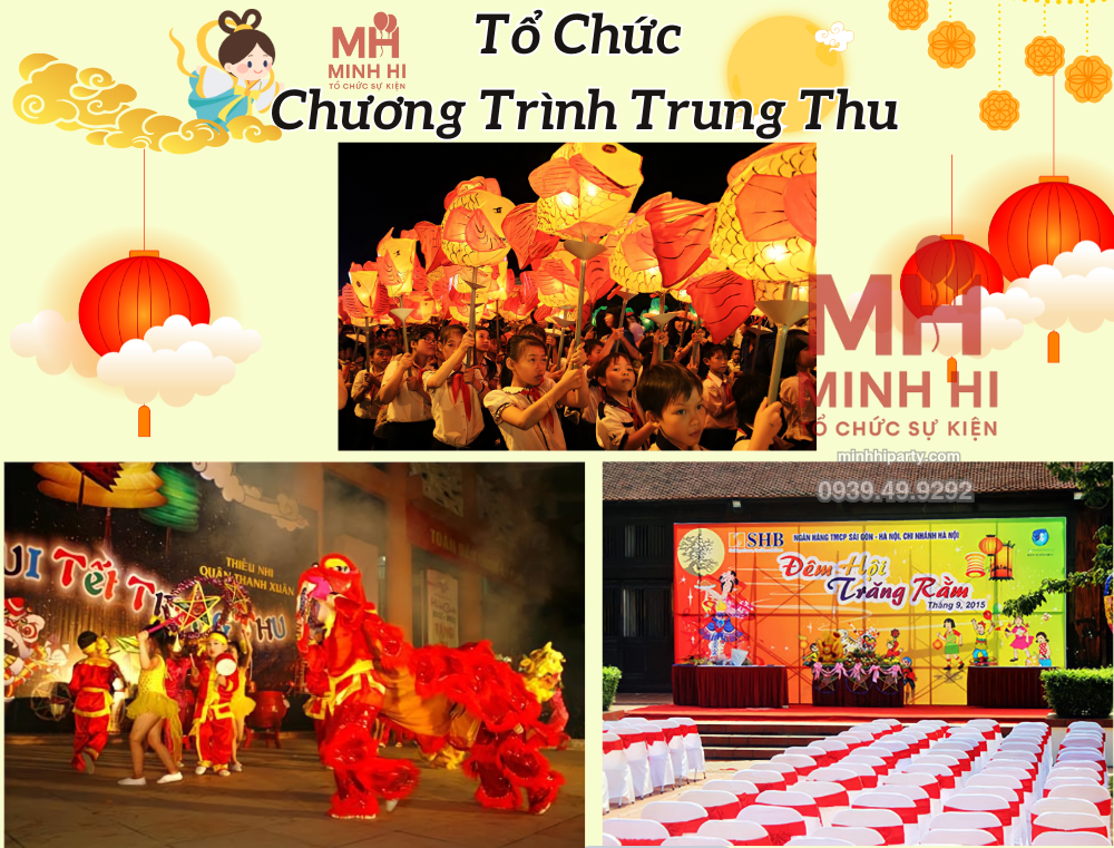 to chuc chuong trinh trung thu 012 Tổ chức chương trình trung thu trọn gói cùng Minh Hi Party