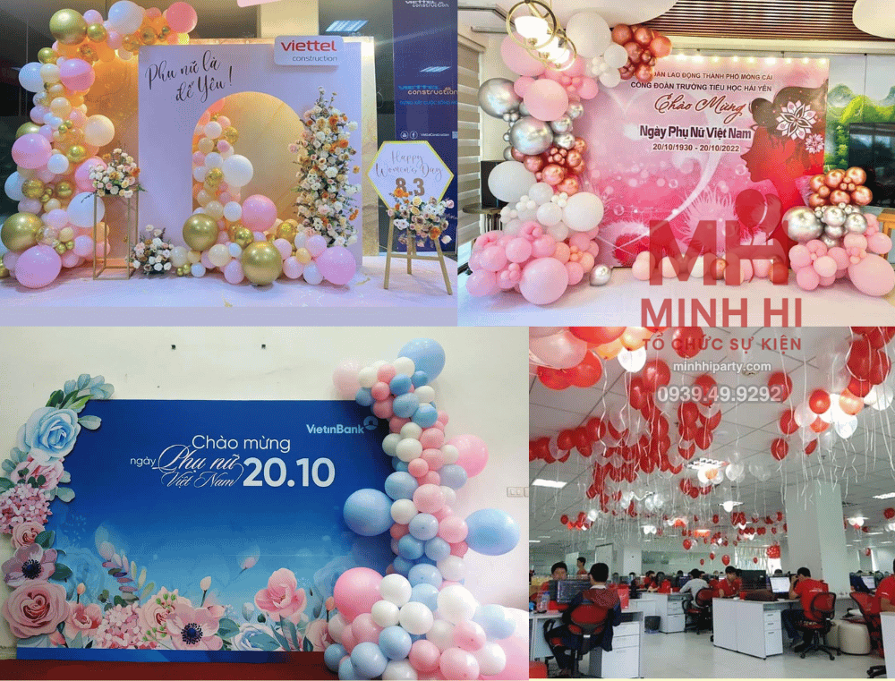 trang tri 2010 2 Trang Trí 20/10 với 2- mẫu tảng trí mới nhất hiện nay