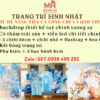 Mẫu trang trí sinh nhật thôi nôi theo chủ đề nàng tiên cá