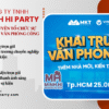 Minh Hi Party đơn vị chuyên trang trí khai trương văn phòng công ty trọn gói tại HCM