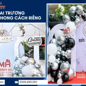 Mẫu trang trí khai trương văn phòng theo phong thuỷ