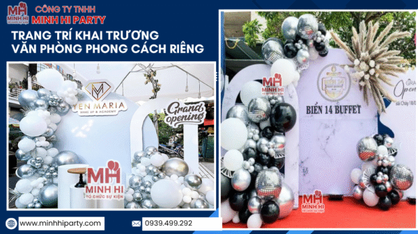 Mẫu trang trí khai trương văn phòng theo phong thuỷ