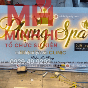 dich vụ thi công hộp đèn quảng cáo tại tpHCM