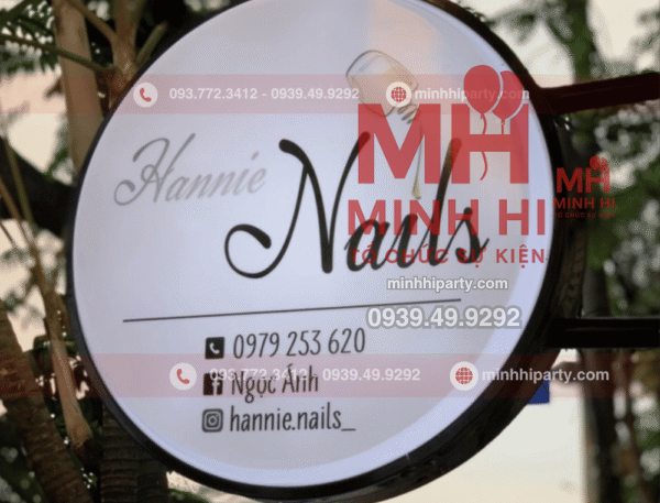 trãi nghiệp dịch vụ thi công hộp đèn quảng cáo tại Minh HI party với những công nghệ hiện đại nhất
