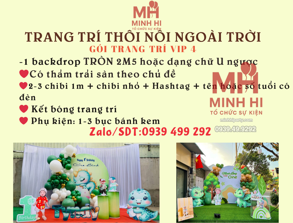 trang tri thoi noi ngoai troi goi vip 4 Gói trang trí thôi nôi ngoài trời Vip 4