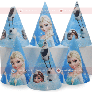 Nón sinh nhật chủ đề elsa