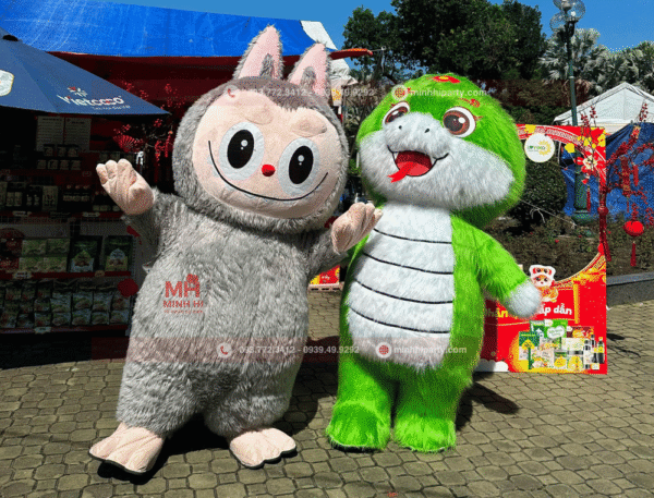 Cho thuê mascot Labubu nhân vật các bé yêu thích