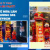 THUÊ MÚA LÂN KHAI TRƯƠNG SPA TẠI TPHCM DO MINH HI PARTY CUNG CẤP