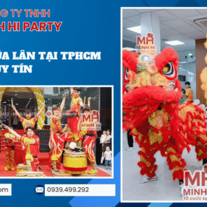 Cho thuê múa lân TPHCM uy tín do Minh Hi Party cung cấp