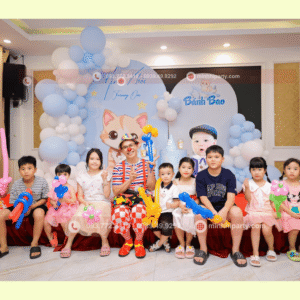 Chụp ảnh cho sự kiện sinh nhật bé tại nhà