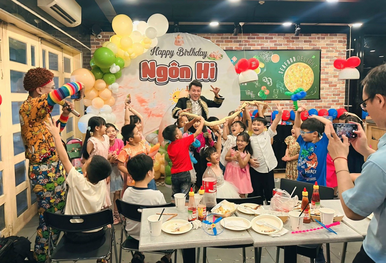 Minh Hi Party cung cấp dịch vụ ảo thuật cho tiệc sunh nhật bé