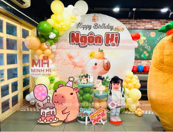 DỊCH VỤ TỔ CHỨC SINH NHẬT TPHCM CHUYÊN NGHIỆP UY TÍN tại Minh Hi Party