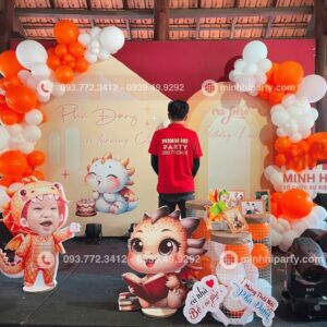 Minh Hi Party nhận thiết kế riêng theo yêu cầu cho thôi nôi bé