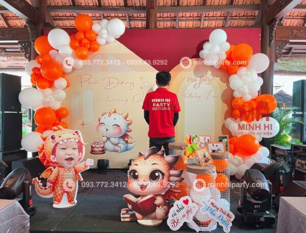Minh Hi Party nhận thiết kế riêng theo yêu cầu cho thôi nôi bé