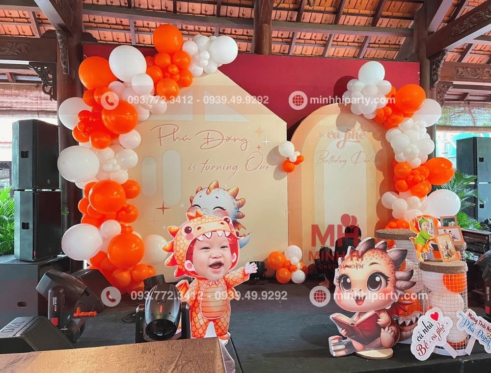 Trang trí thôi nôi cho trai khu vực TPHCM