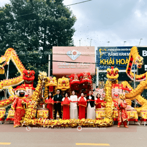 Dịch vụ múa lân khai trương trọn gói với màn múa rồng đẹp mắt